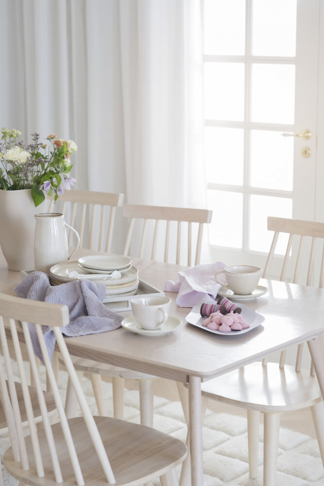 Lotta szék - Fehér pigmentált