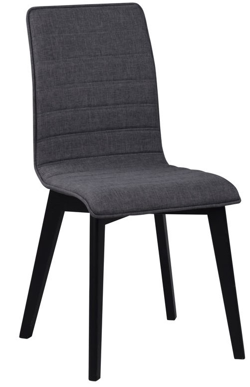 Szék 'Gracy' - Sötétszürke/Fekete