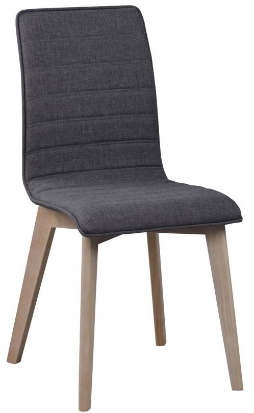 Szék 'Gracy' - Sötétszürke/Fehér pigmentált