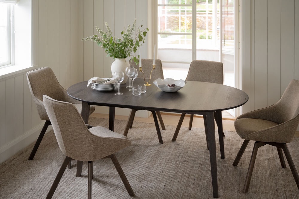 Étkezőasztal 'Filippa' 170x105 - Fekete