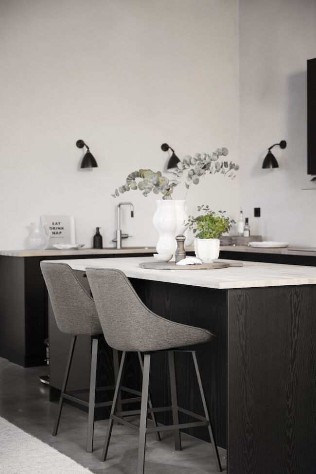 Bárszék 'Alison' - Sötétbézs