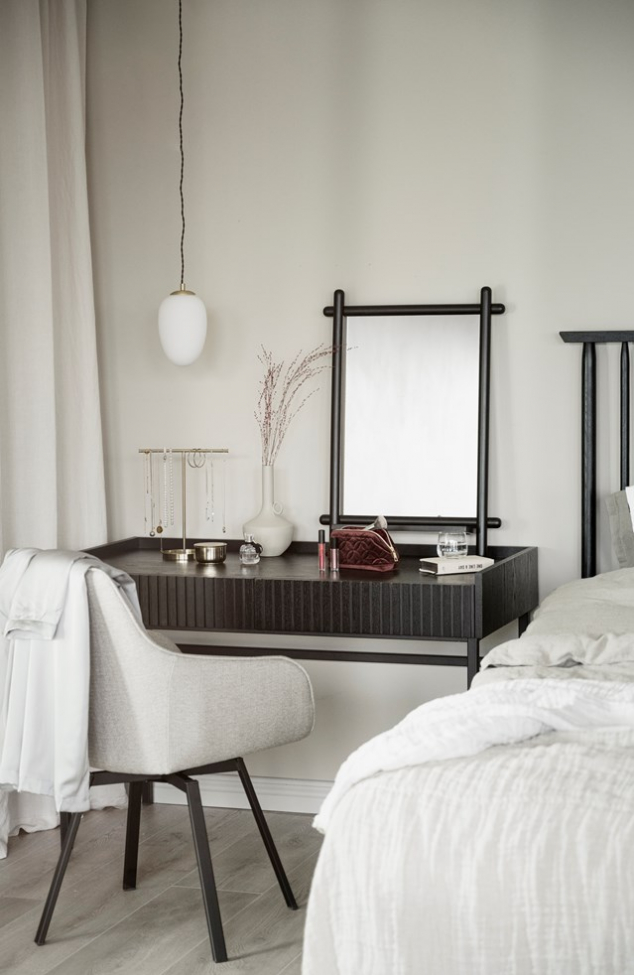 Halifax íróasztal 120x61cm - Fekete