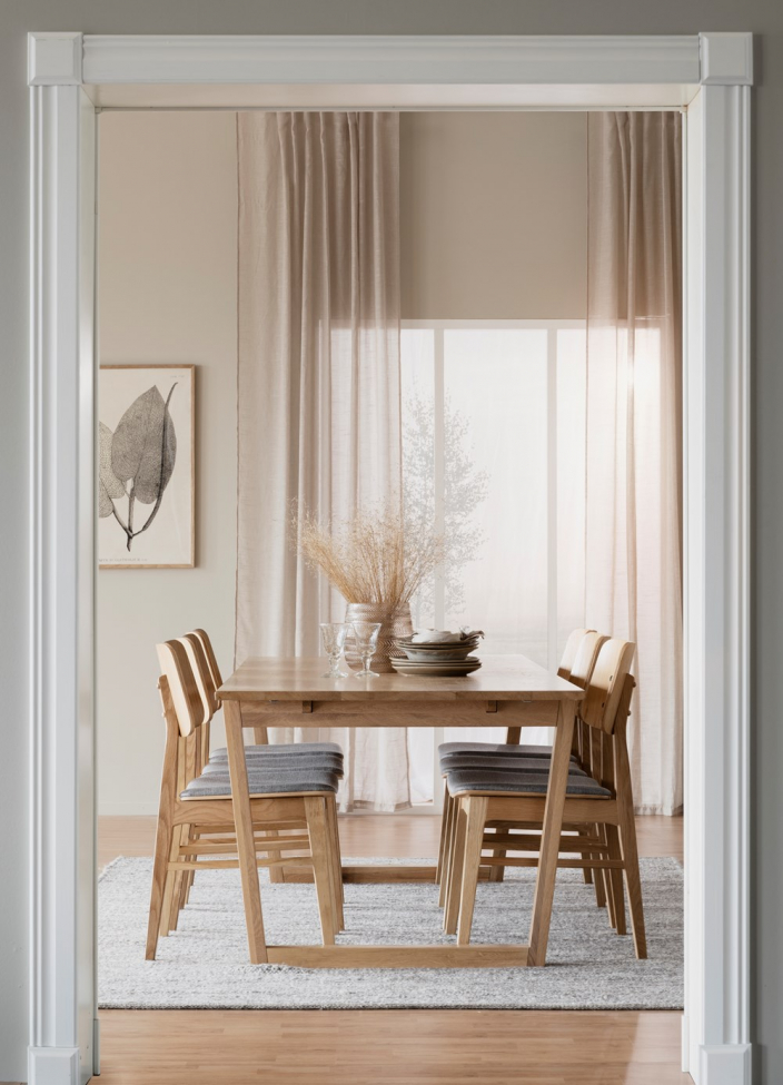 Étkezőasztal 'Colonsay' 215x96cm - Tölgy