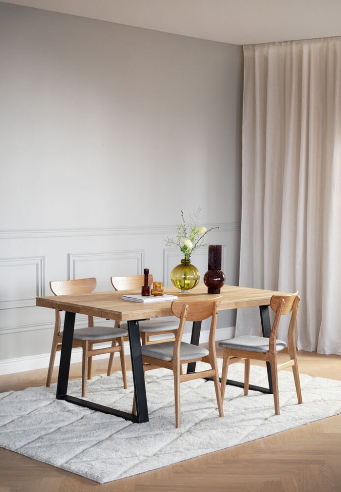 Rodharn szék - Natur/Szürke