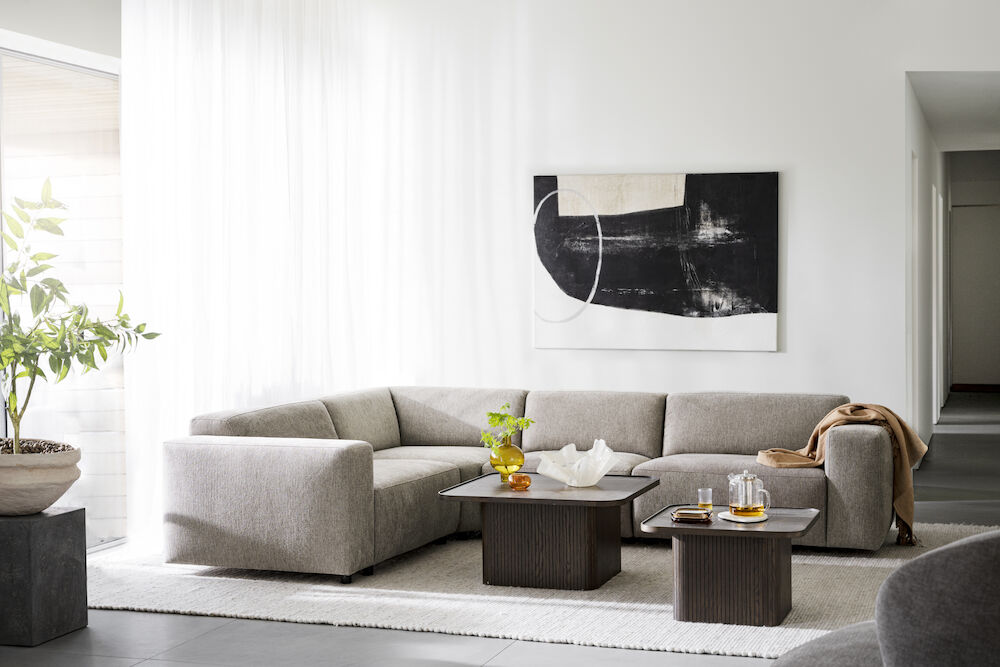 Sullivan asztal 60x60cm - Barna