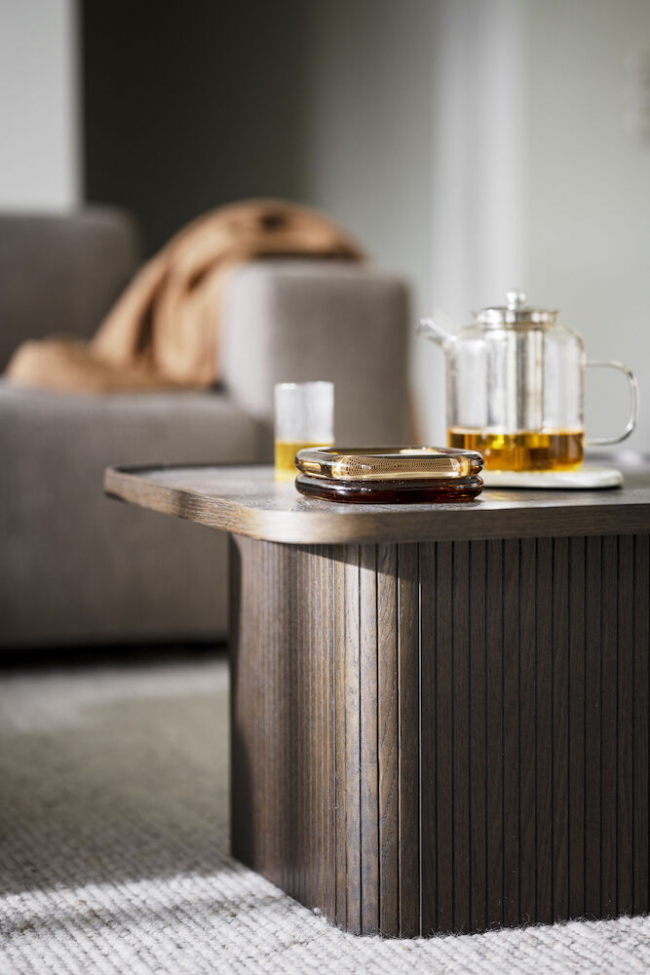 Sullivan asztal 60x60cm - Barna