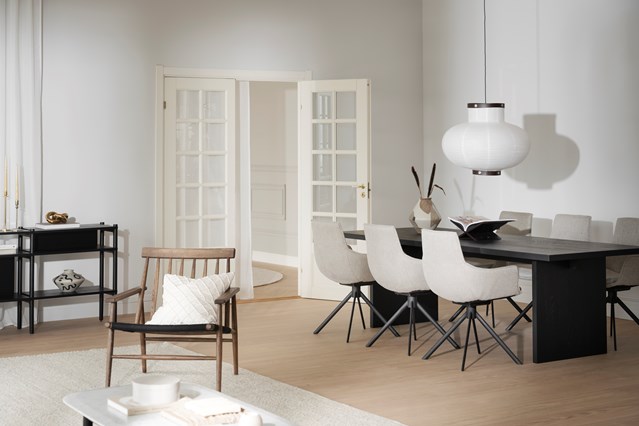 Karmstol 'Lowell' Forgatható - Szürke