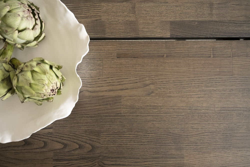 Matbord 'Carradale' 220x100cm - Barna/V-láb