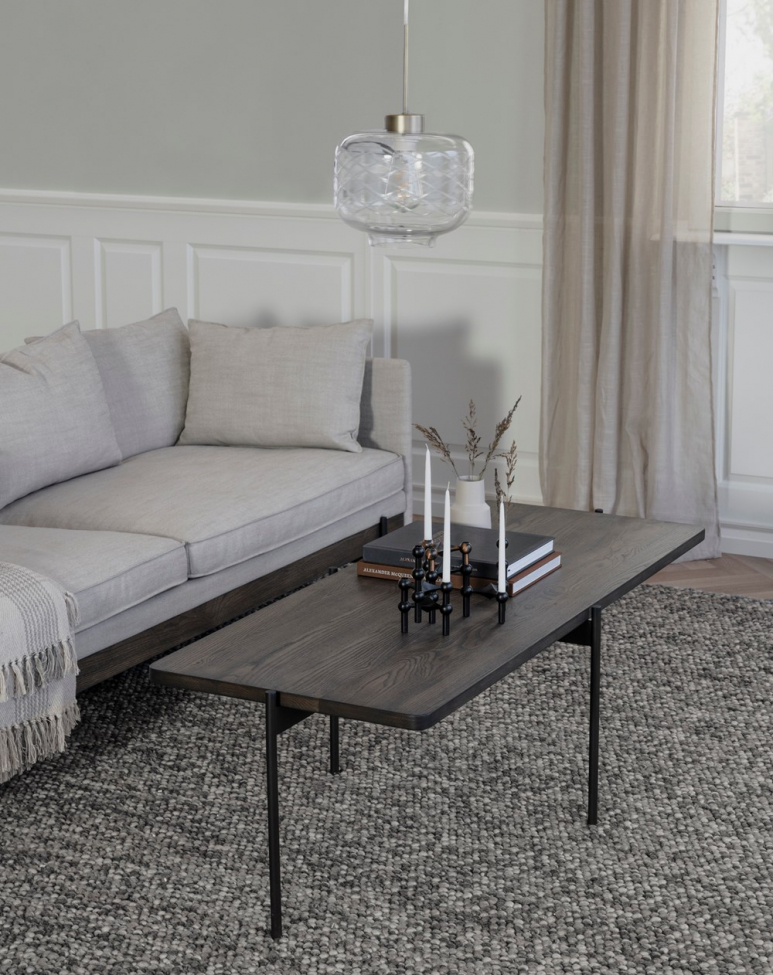 Kávézóasztal 'Shelton' 145x60cm - Barna