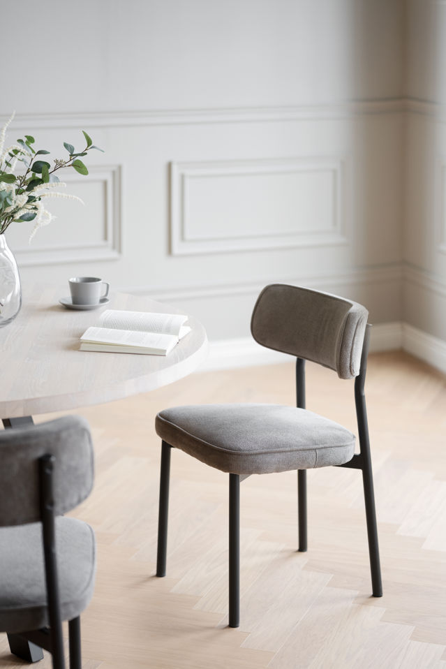 Szék 'Paisley' - Szürkebarna/Fekete