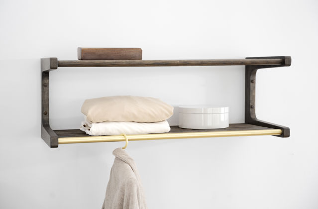 Kalaptartó 'Inverness' 80cm - Barna