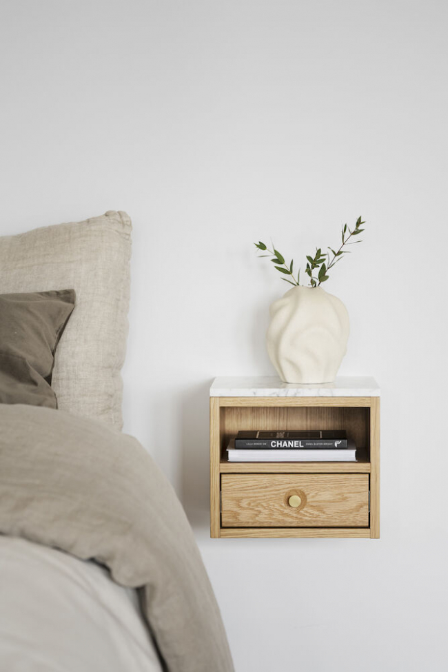 Éjjeliszekrény 'Whitmore' - Tölgy