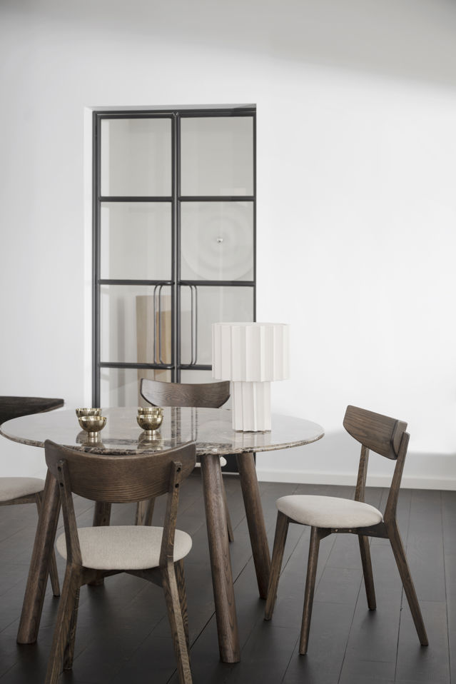 Taransay' kerek étkezőasztal 125cm - Barna