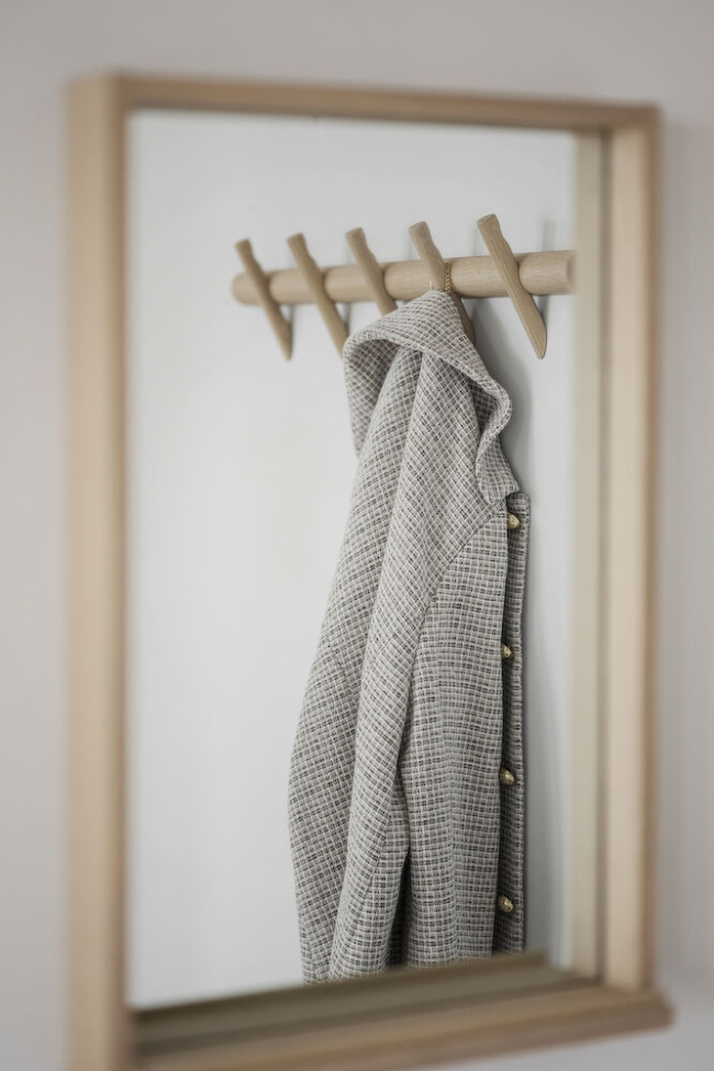 Tükör 'Hillmond' 60x40cm - Világos tölgy