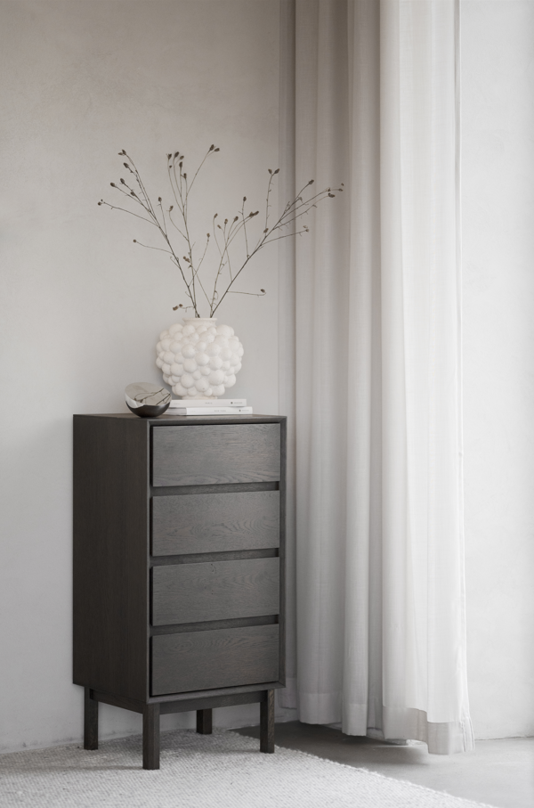 Mackay fiókos szekrény 4L - Barna