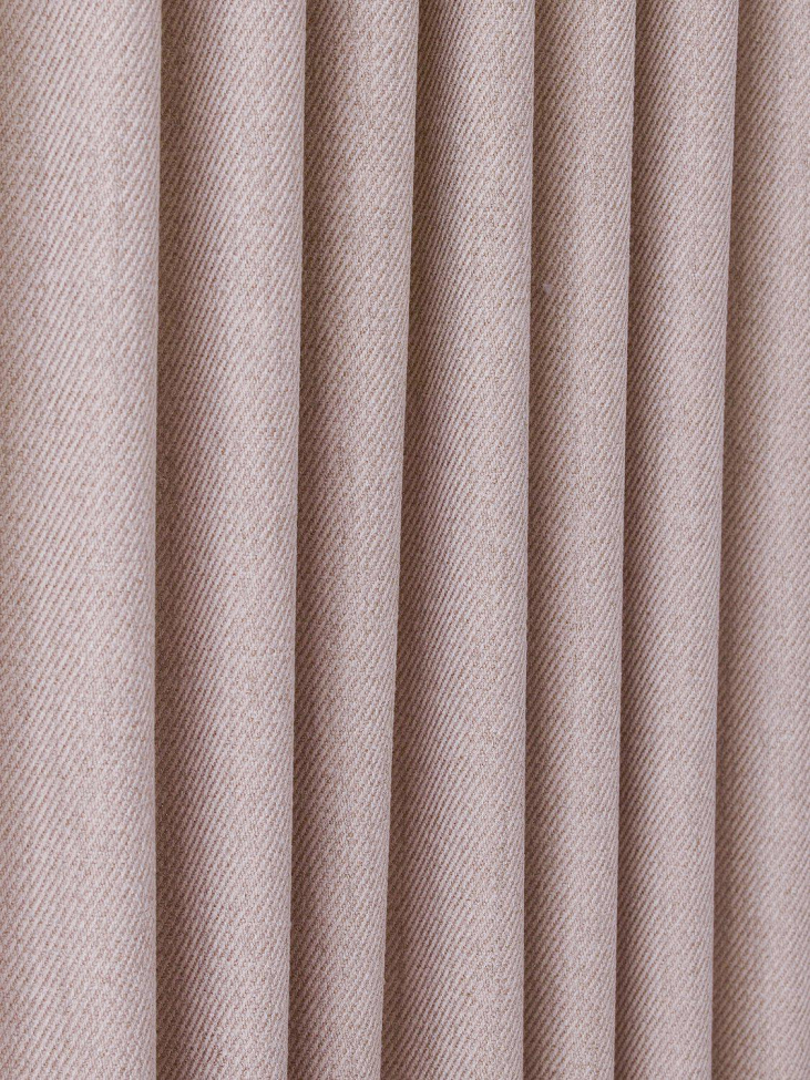 2 db függöny 'Greenwich' 140x280 - Világos rózsaszín