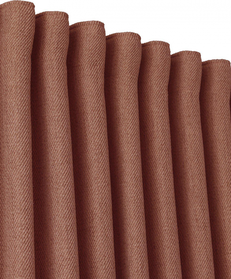 2 db függöny 'Greenwich' 140x280 - Barna