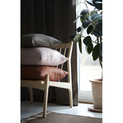 Párnahuzat 'Greenwich' 60x60 - Rózsaszín