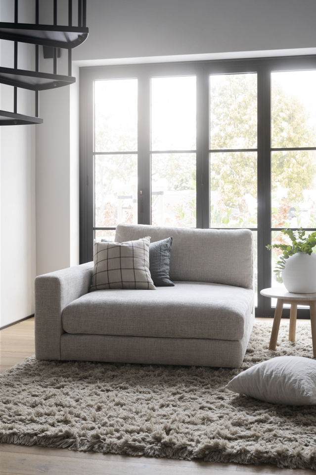 Fekvőfotel 'Duncan' V - Világosszürke