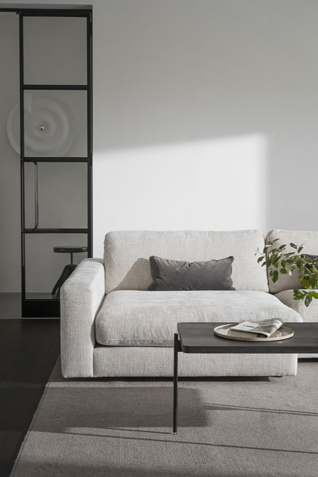 Fekvőfotel 'Duncan' V - Világosszürke