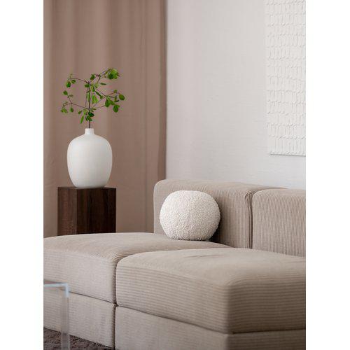 Díszpárna 'Elsie' 25cm - Fehér