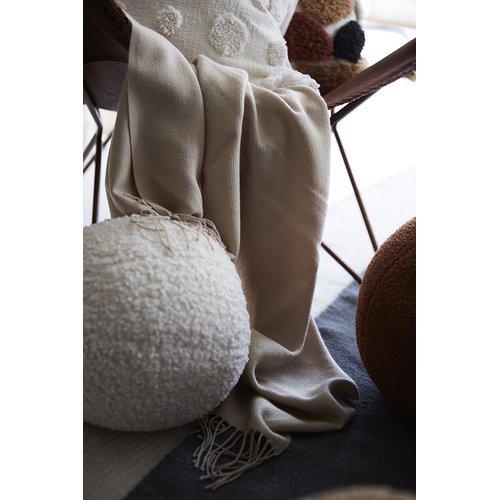 Díszpárna 'Elsie' 25cm - Fehér