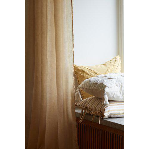 Párnahuzat 'Pom' 45x45 - Fehér