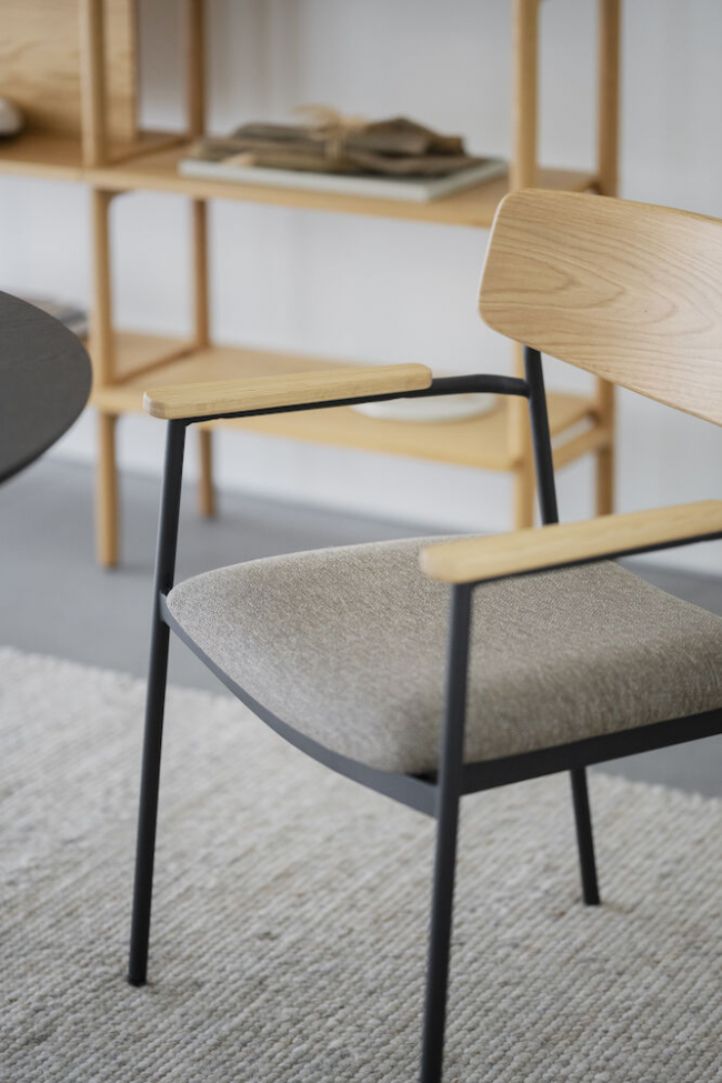 Karosszék 'Maymont' - Sötétbézs