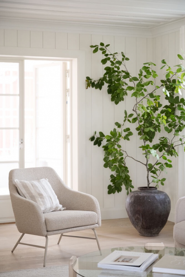 Fåtölj 'Eldwin' - Bézs