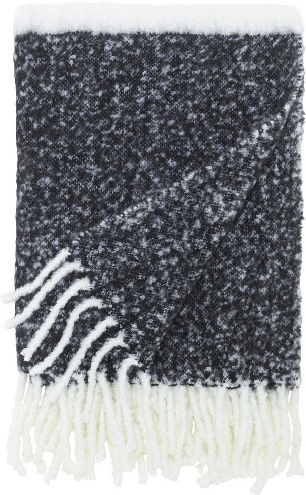 Takaró 'Carl' 130x170 - Fekete/Fehér