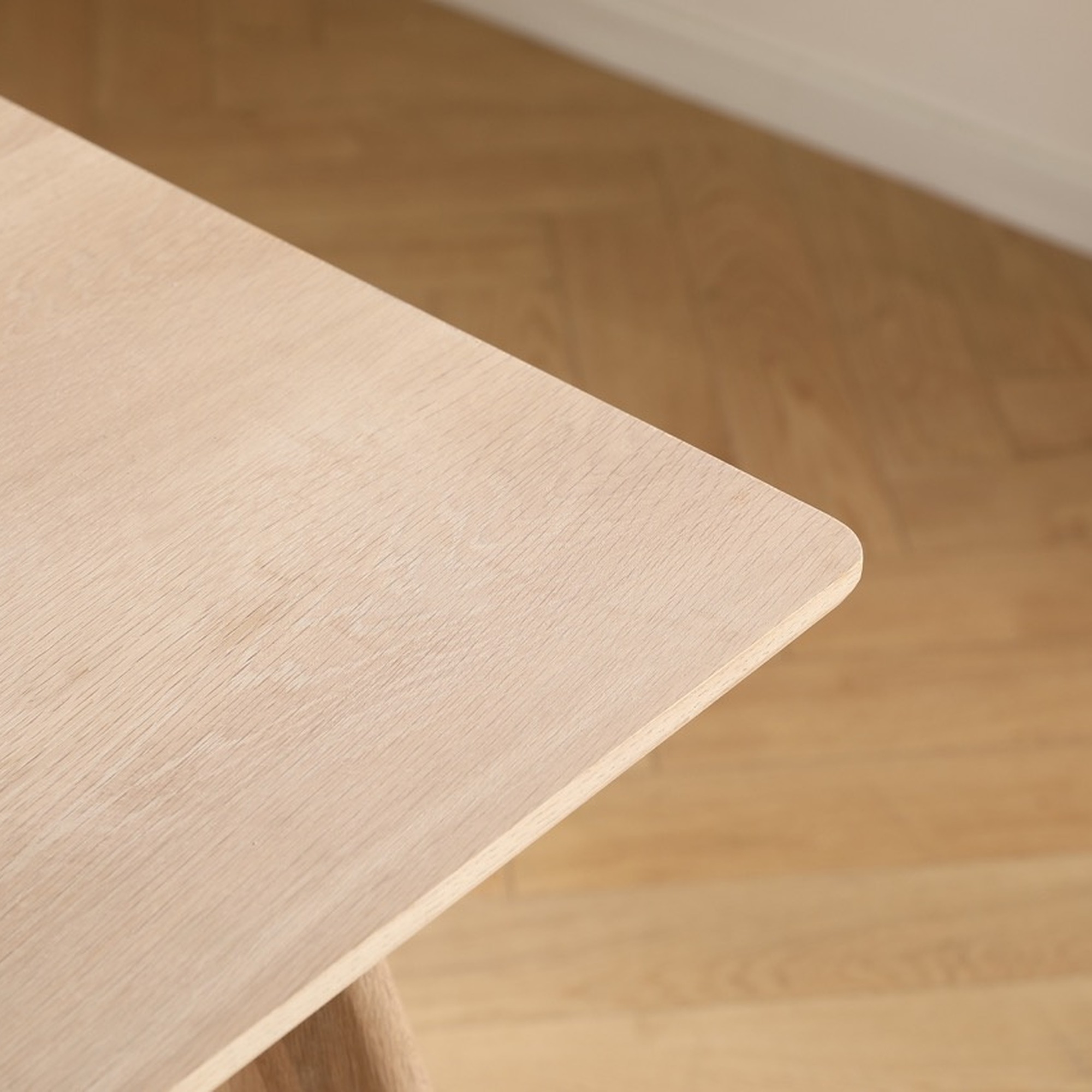 Étkezőasztal 'Line' 180 cm – Fehér pácolt