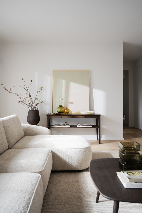 Asztal 'Tompkins' 90x90cm - Barna