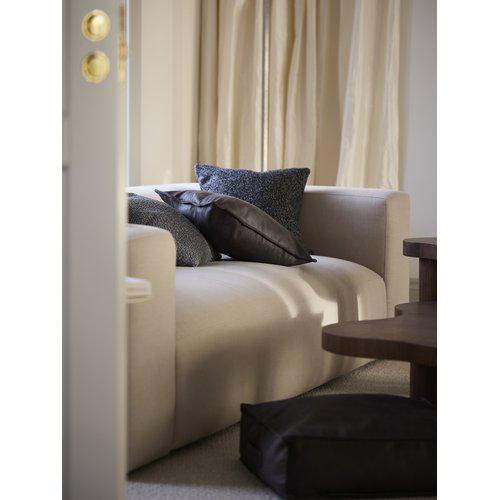 Párnahuzat 'Lycke' 45x45 - Fekete