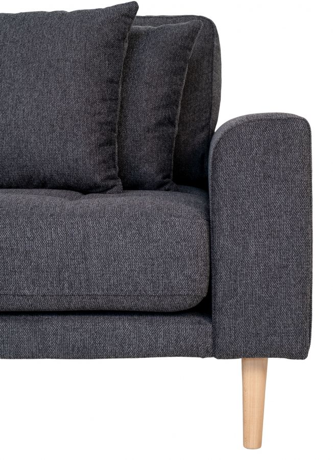 Kanapé 'Lido' Bal - Sötétszürke