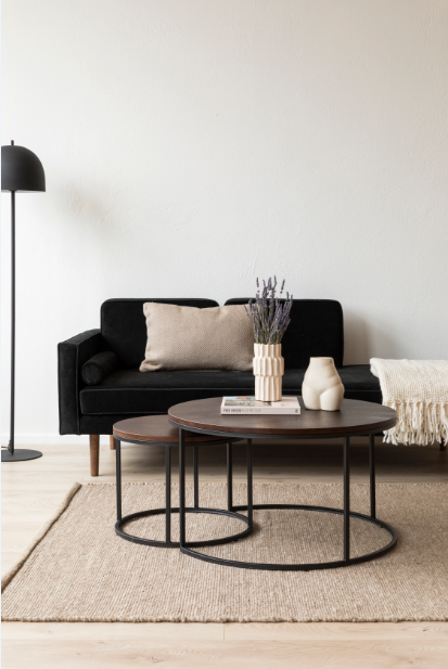 Kávézóasztal 'Prime' L 2 részes - Dió