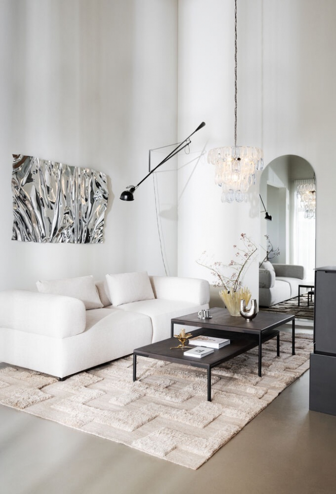 Kanapé 'Falkner' - Fehér