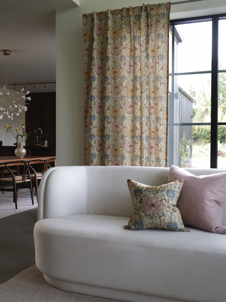 Párnahuzat 'Flore' 45x45 - Sárga