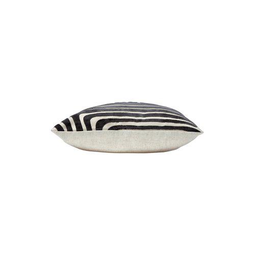 Molly párnahuzat 45x45 - Szürke/Fekete