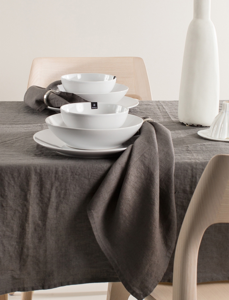 4-db Sunshine szalvéta 45x45 - Szürke