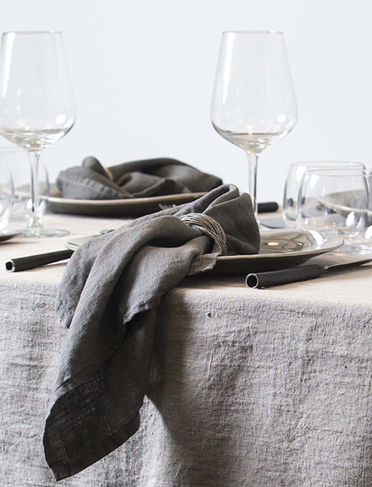 4-db Sunshine szalvéta 45x45 - Szürke