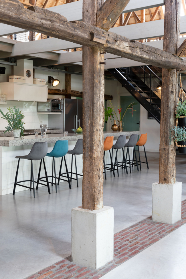 Franky' S bárszék - Szürke/Velúr