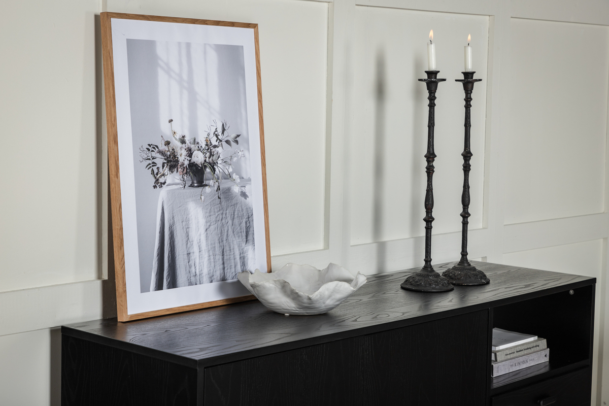 Komód 'Glomma' 160x80cm - Fekete