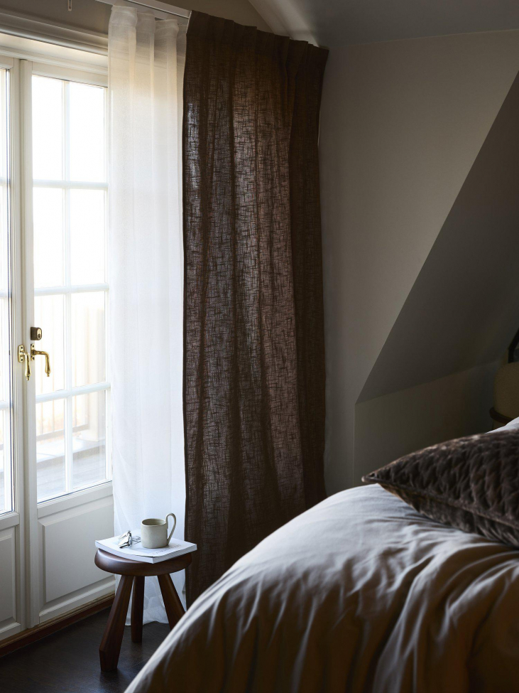 2-db Függöny 'Harper' 140x280 - Barna