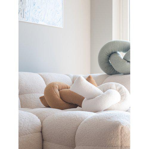 Díszpárna 'Knut' 45x30x20 - Barna