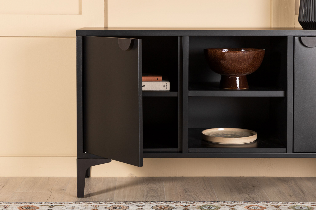 Kristianstad TV-állvány - Fekete