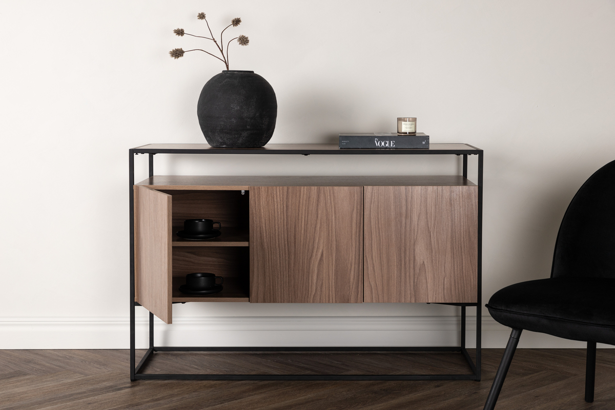 Härnösand szekrény 120x80cm - Barna