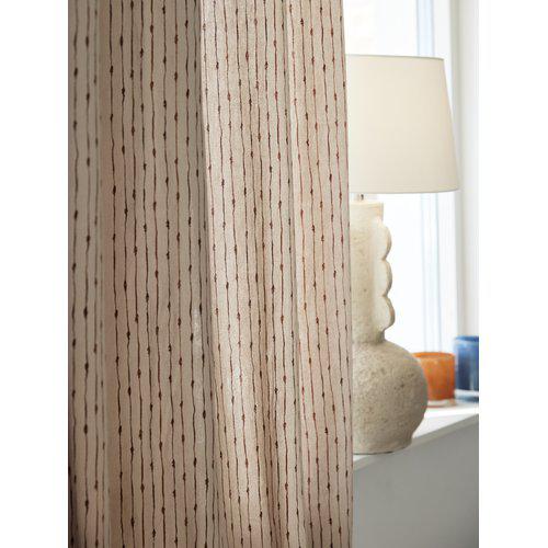 Függöny 'Unni' 2-csomag 140x280 - Barna