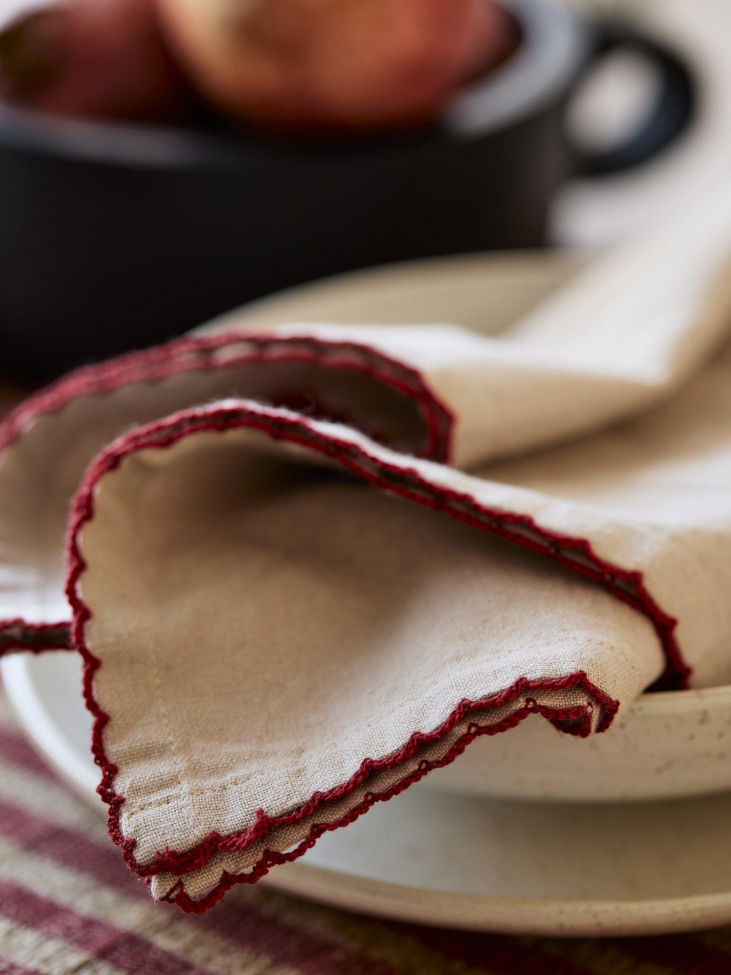 Konyharuha 'Stine' 50x70 - Piros