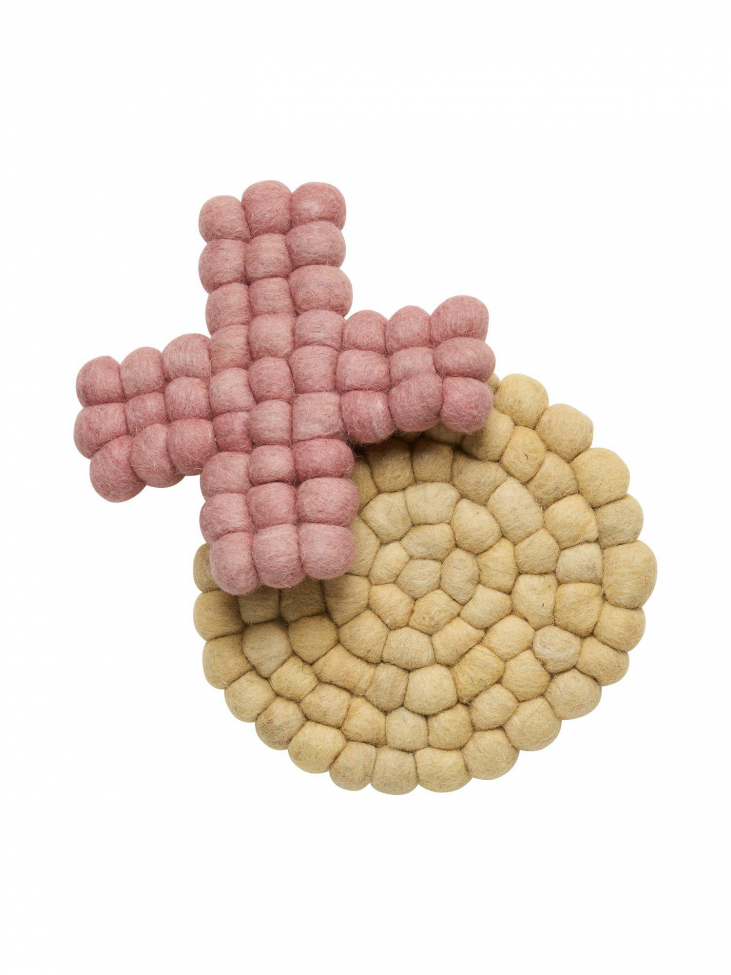 2-db Edényalátét 'Vanja' - Többszínű