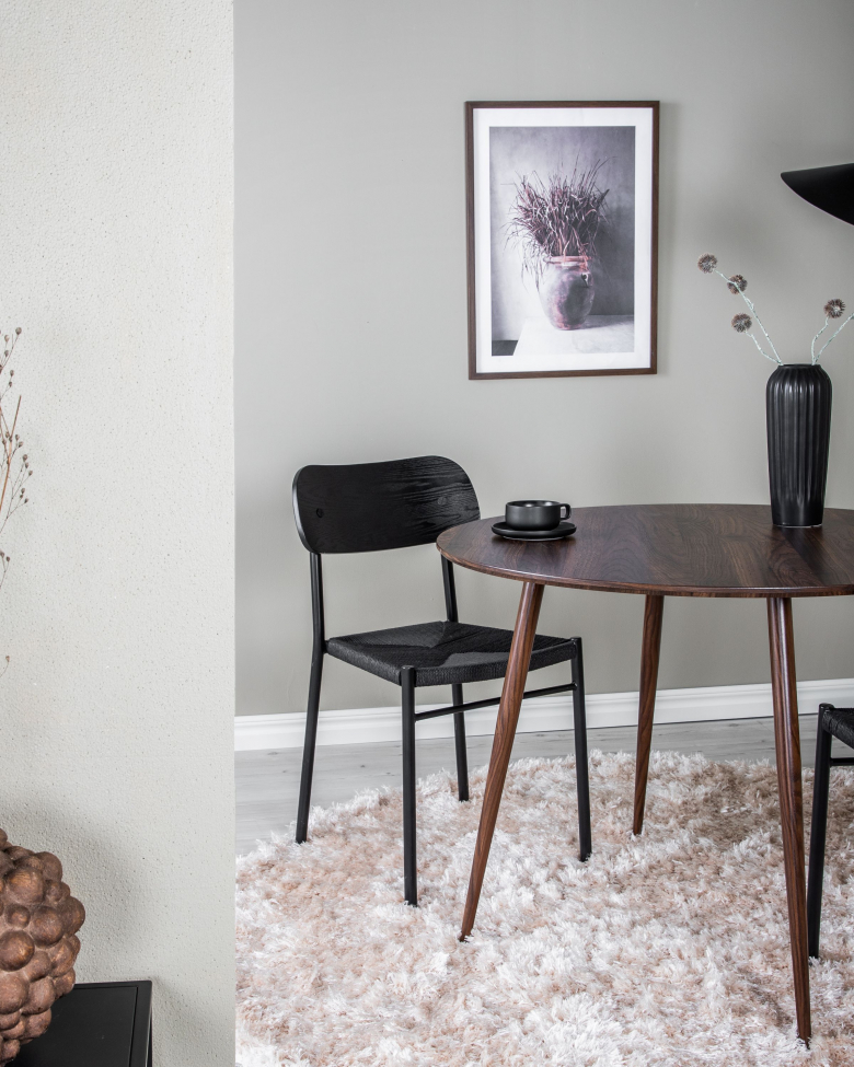 Étkezőasztal 'Uddevalla' Kerek 100cm - Dió